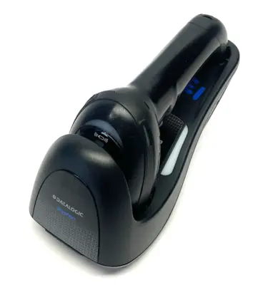 USED DATALOGIC GM4500 GRYPHON HANHELD WIRELESS IMAGER W/ CHARGING CRADLE