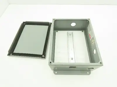 Hoffman/Ralston A-1008SC/IBOH-121206 Electrical Enclosure JIC Box Mixed Lot of 2