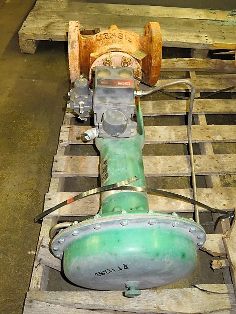 Fisher control valve type ED size 4"-600, material WCB/SS
