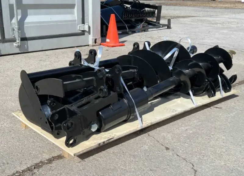 Quantity of 8 Excavator Attachments