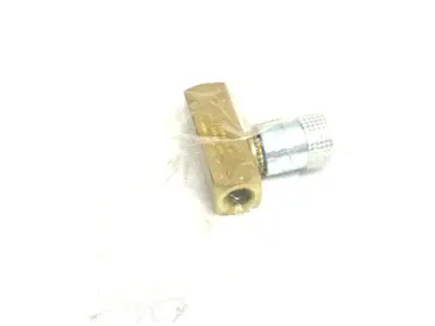 NEW PARKER COLORFLOW INLINE FLOW CONTROL VALVE, BRASS BODY, 1/8" PORTS