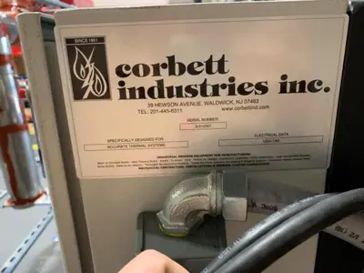 Used 2023 CORBETT INDUSTRIES EB300 Chemical & Process Equipment Ohio US | HGR 24 #728527