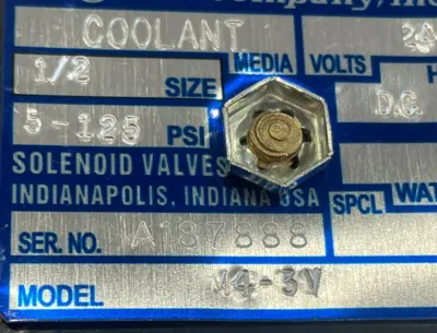 NEW J.D. GOULD M4-3V SOLENOID VALVE M43V