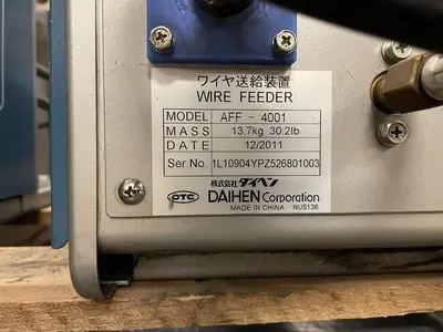 USED OTC DAIHEN AFF-4001