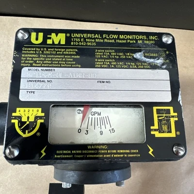 NEW UFM WP15GM-6L-A1WR-8D