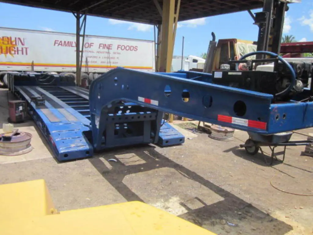 Used FONTAINE 50 TON LOWBOY TRAILER Lowboy Trailers Florida US | USA Transequipment #1542553