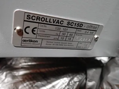 USED LEYBOLD SC15D