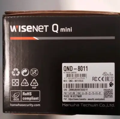 Used Wisenet QND-8011 Security Cameras US | Infinity wholesale & Supply LLC #1305806