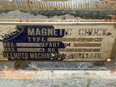 Used 1982 OKAMOTO MODEL820N Reciprocating Surface Grinders Ohio US | HGR 24 #1545400