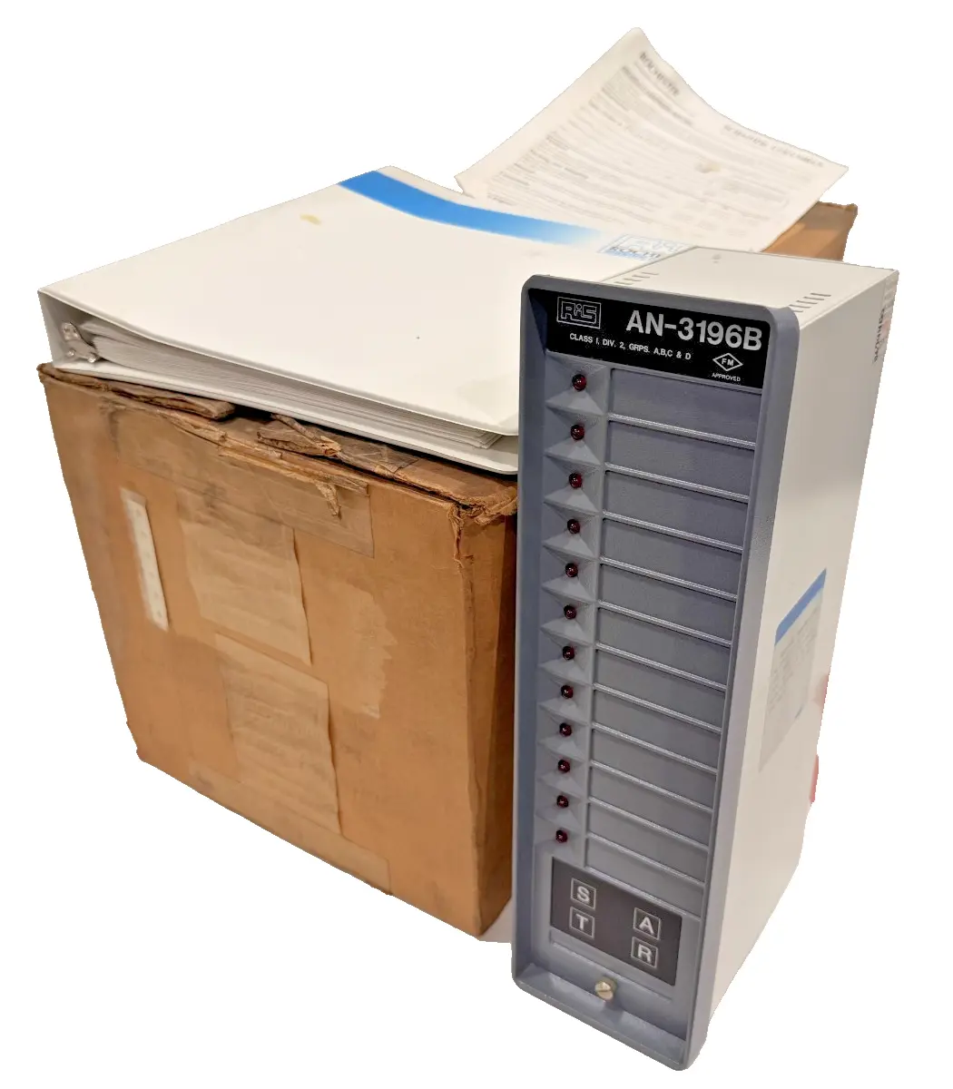 NEW AMETEK AN-3196B-A-B-X-SNS-MR-PM-CS