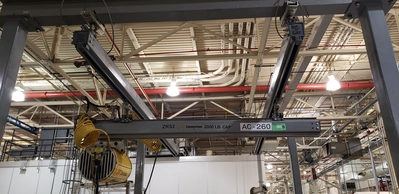 Zimmerman 2000 Lb Overhead Crane