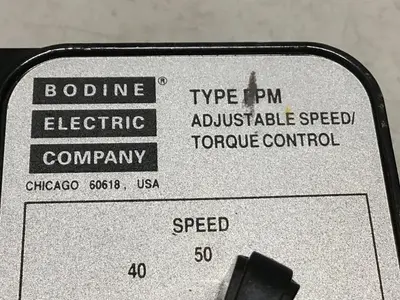 USED BODINE ELECTRIC 855