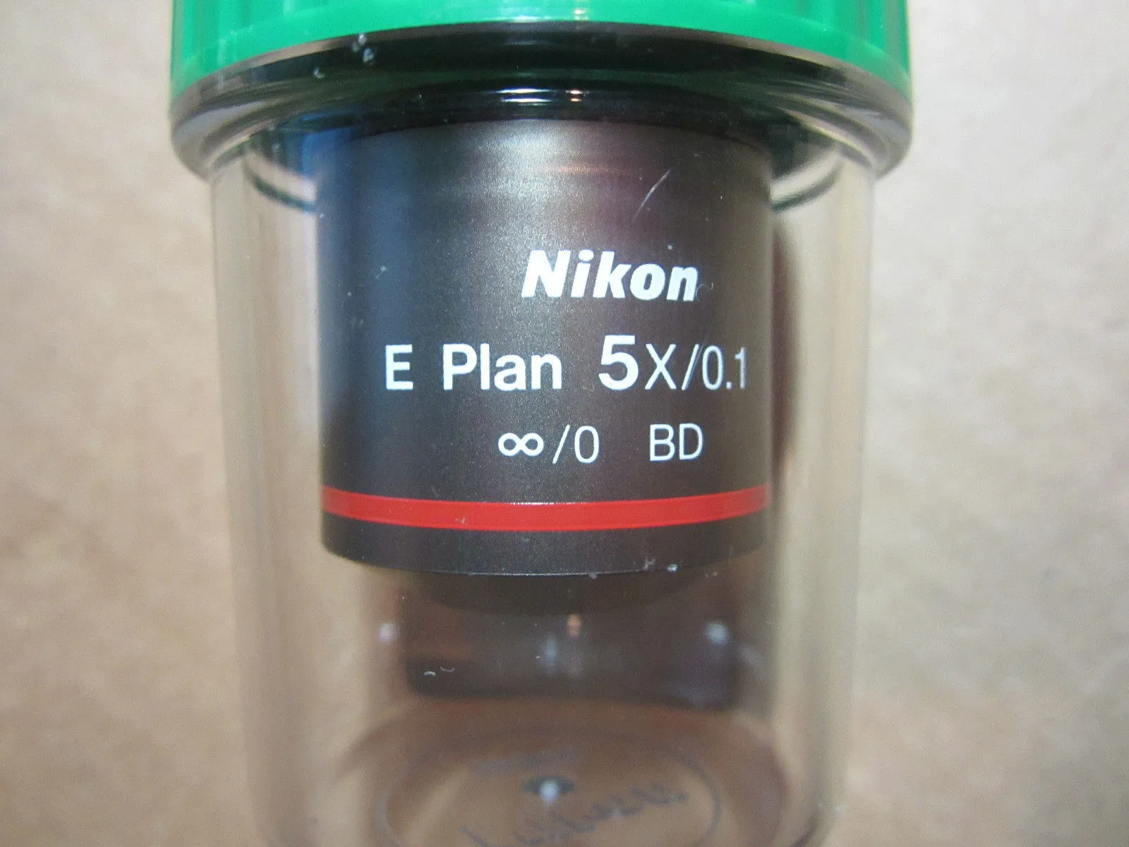 USED NIKON E PLAN 5X/0.1 LENS