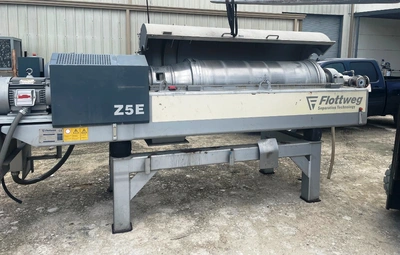 Flottweg Z5E-4/404 sanitary decanter centrifuge, 316SS.