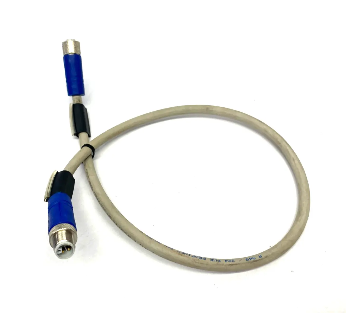 USED LUMBERG AUTOMATION DOUBLE ENDED CONNECTION CABLE