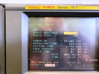 HWACHEON HI-ECO 21HS CNC TURNING CENTER