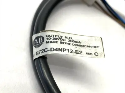 Used ALLEN-BRADLEY 872C-D4NP12-E2 SER. C Proximity Sensors | Maverick Industrial Sales #1109452