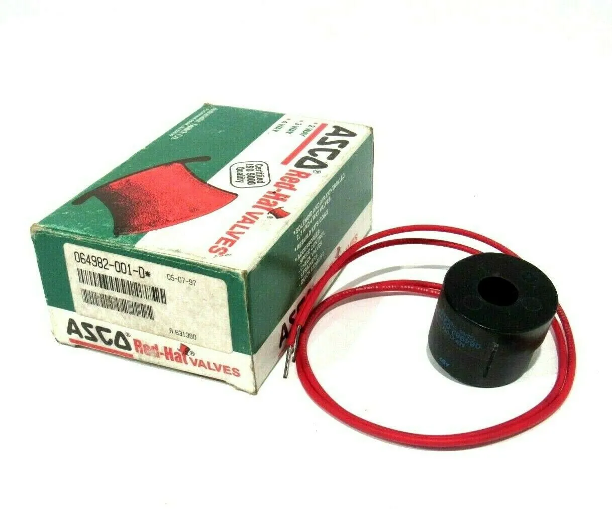 NEW ASCO 064982-001-D* COIL 064982001D
