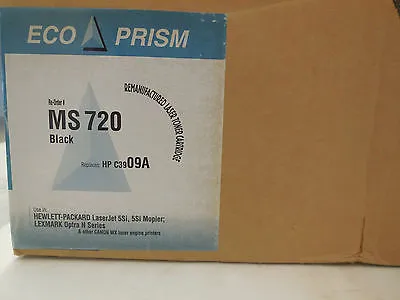 REMANUFACTURED ECO PRISM HP MS 720 TONER CARTRIDGE HP C3909A