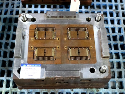 Flip Top Crate with Handle mold
