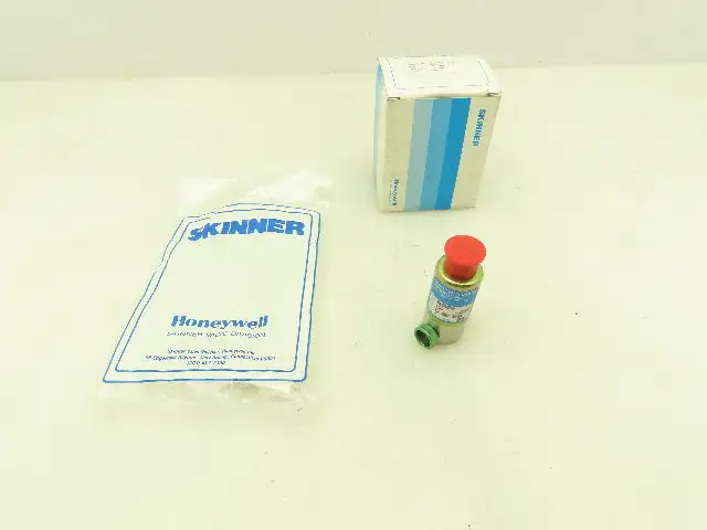 Honeywell Skinner B13MXX50 Solenoid Valve 3-Way NC 12VDC 150 PSI 1/8" NPT Oxygen