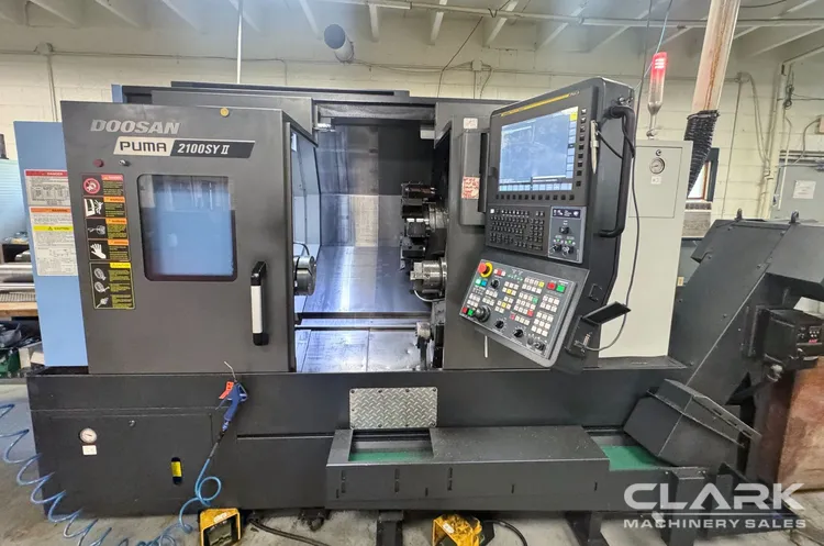2021 DOOSAN PUMA 2100SY II CNC Lathes Multi-Axis | Clark Machinery Sales, LLC