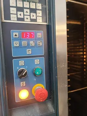 Polin Double Rack oven Gas