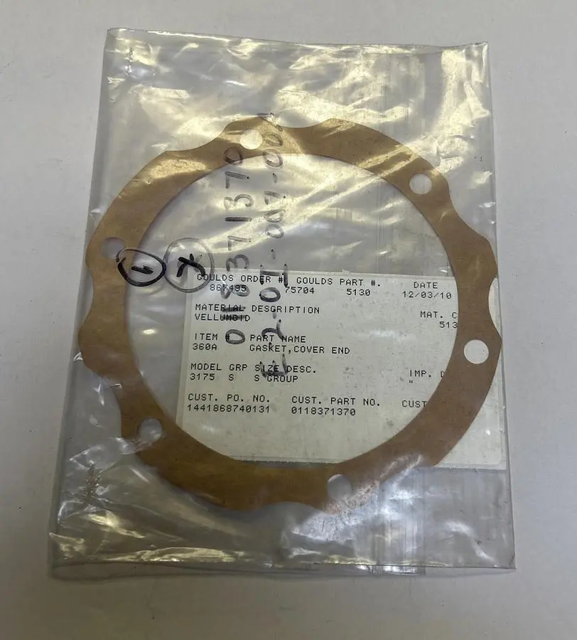 New | in-Stock GOULDS 5130 Pump & Valve Parts Ohio US | Surplus Asset Holdings #1245222