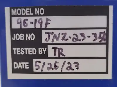 USED FREDERICK COWAN PRODUCTS 96-19F