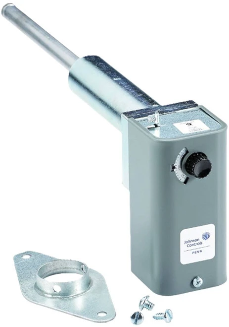 Johnson Controls A25AN-1E A25 Warm Air Limit Control w/ Manual Reset (25 - 215F) [New]