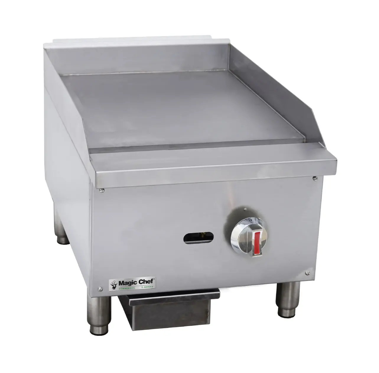 Magic Chef 16 IN. COMMERCIAL THERMOSTATIC COUNTERTOP GAS GRIDDLE IN STAINLESS STEEL