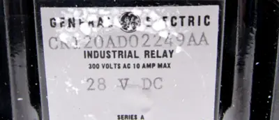 NEW GENERAL ELECTRIC CR120AD02249AA RELAY