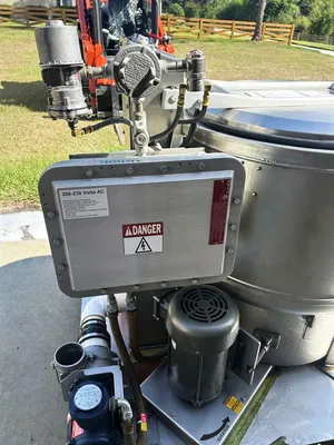 North Star 755 XP perforate basket centrifuge, 304SS.