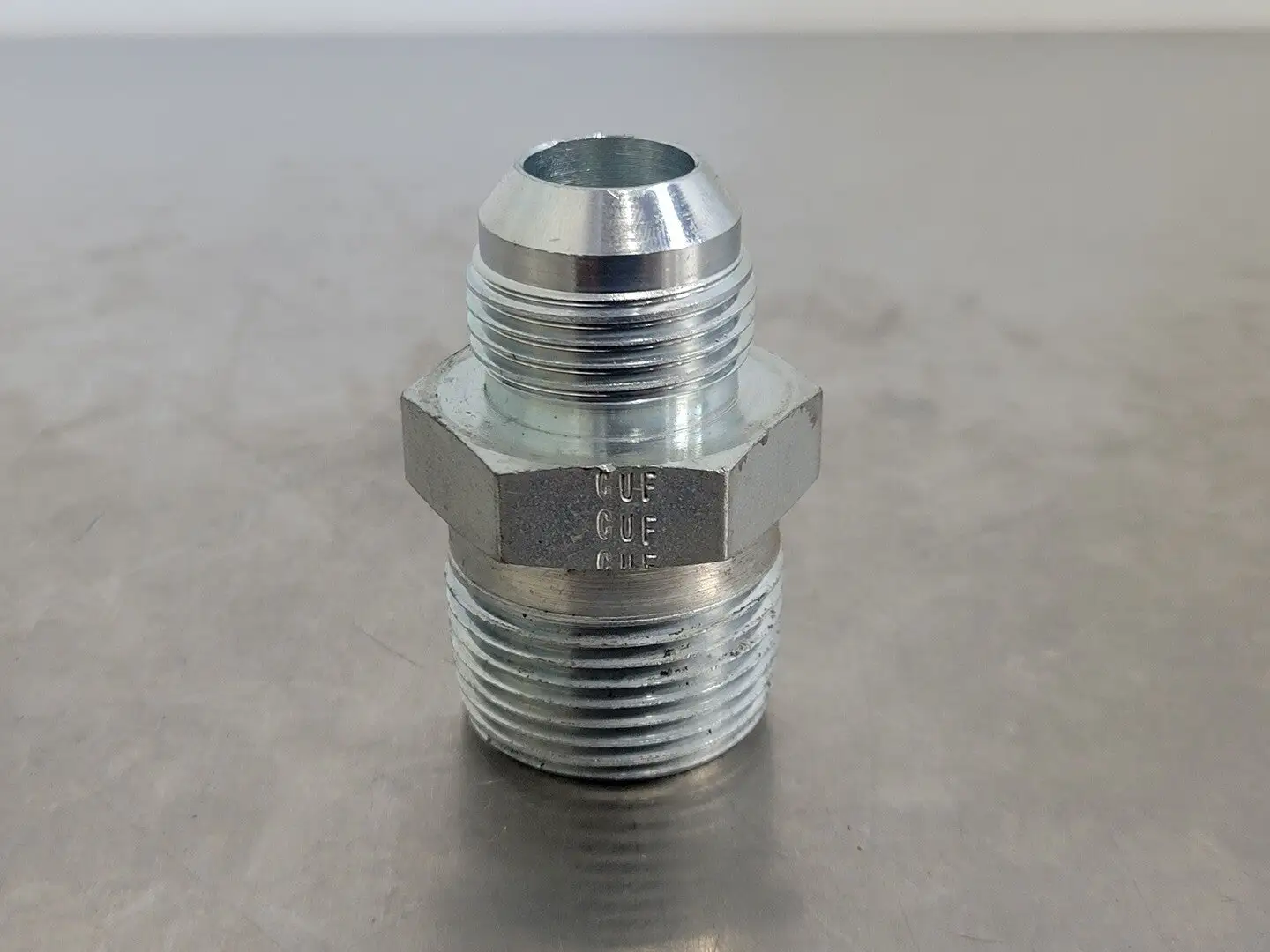 Hydraulic Adapter M-16 NPT X M-12 JIC 1" x 3/4"