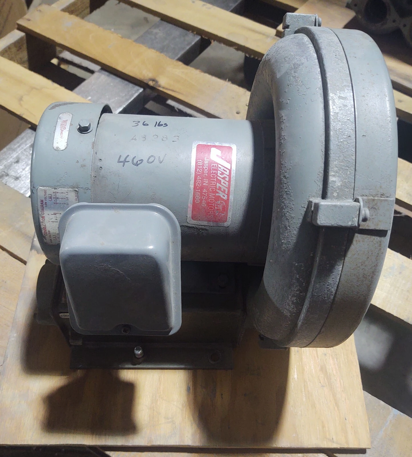Conair Centrifugal Vortex Blower A-35519 460V / Tested / Free Shipping