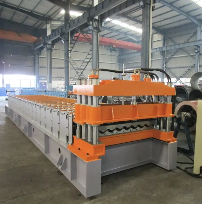 Culvert Corrugation Panel Roll Forming Machine in Lesotho
