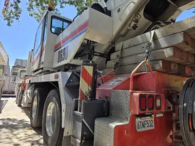 Used 2008 LINK-BELT HTC-8690 Telescopic Boom Lifts California US | Ben Kaplan Equipment #1233508