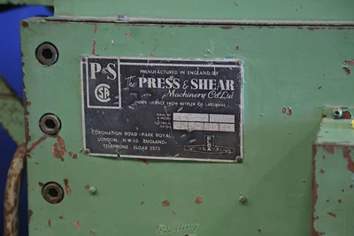 Used DI-ACRO 10FTX1/8IN Power Squaring Shears (Gauge) California US | Sterling Machinery Exchange #1467182