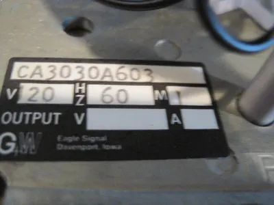 NEW EAGLE SIGNAL CA3030A603 TIMER