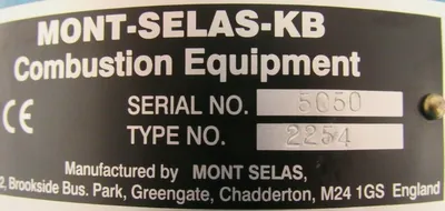NEW MONT-SELAS 2254 GAS VALVE 3" 225/04 120PSI