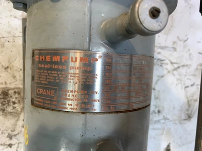 Chempump 2x1.5-5/3.75 Stainless Pump