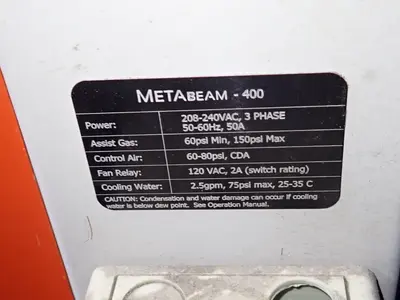 USED 2011 COHERENT METABEAM400