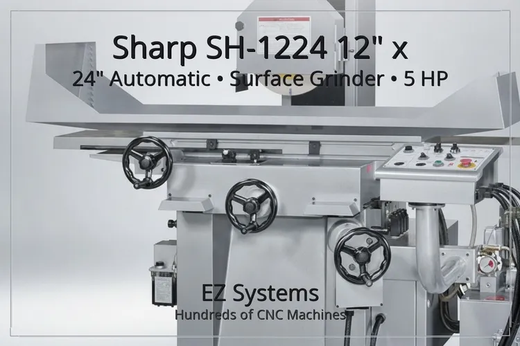 Used 1999 SHARP SH-1224 Reciprocating Surface Grinders California US | [EZ] EZ Systems #1291587