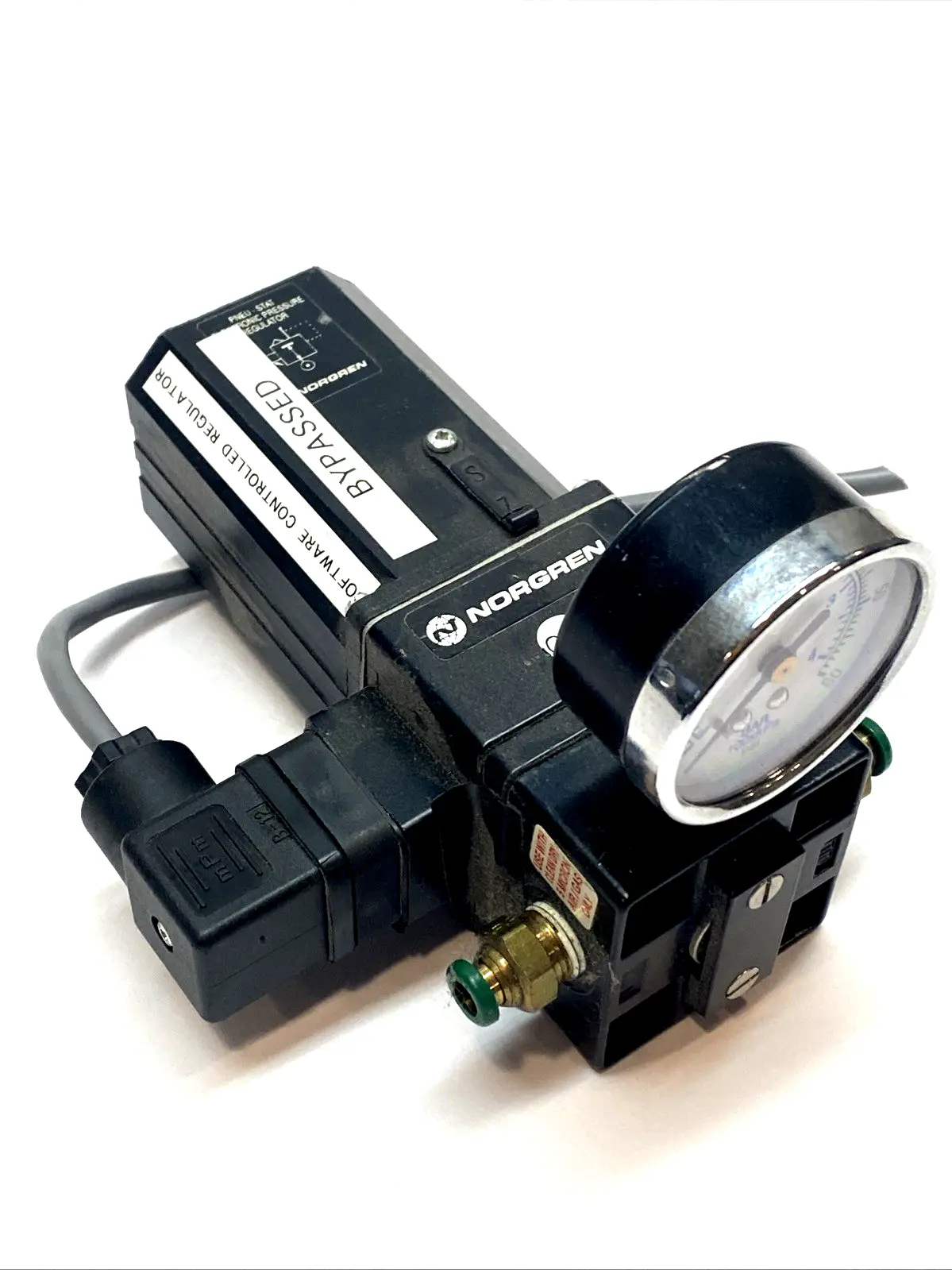 Used NORGREN ELECTRONIC PROPORTIONAL PRESSURE REGULATOR 0–8 BAR 0–10V 24 Air Pressure Regulators | Maverick Industrial Sales #1102083