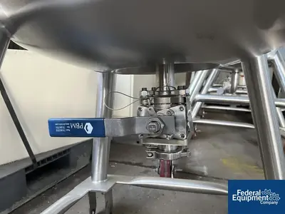 Used DCI 100 Liter DCI Reciver Tank, S/S, 15# Stainless Steel Tanks Ohio US | Federal Equipment Company #126680