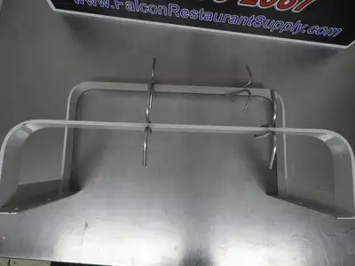 Used Falcon Restaurant Supply Used 24"x12"x12" Commercial Wall Mounted Pan Hanger with Four Hooks Restaurant Equipment (Miscellaneous) Illinois US | Falcon Restaurant Supply #1376489