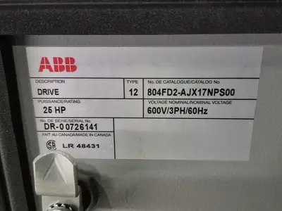 USED ABB ACS800-04-0030-7+K454+L503
