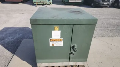 75 KVA 3 Phase Padmount Transformer 4160 GRDY 2400 to 208Y 120