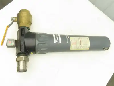 Atlas Copco DD550+ Compressed Air Filter 232psi with 3" Ball Valve 2901-2003-10