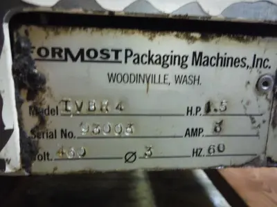 Used FORMOST IVBR4 Baggers California US | BakeryEquipment.com #1555951